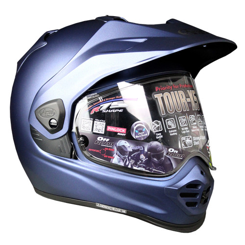 Casco moto arai tour blu - 5,